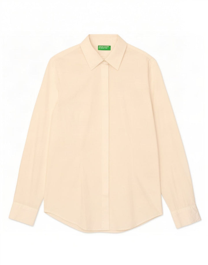Benetton Dameskjorte UK 12 Medium White