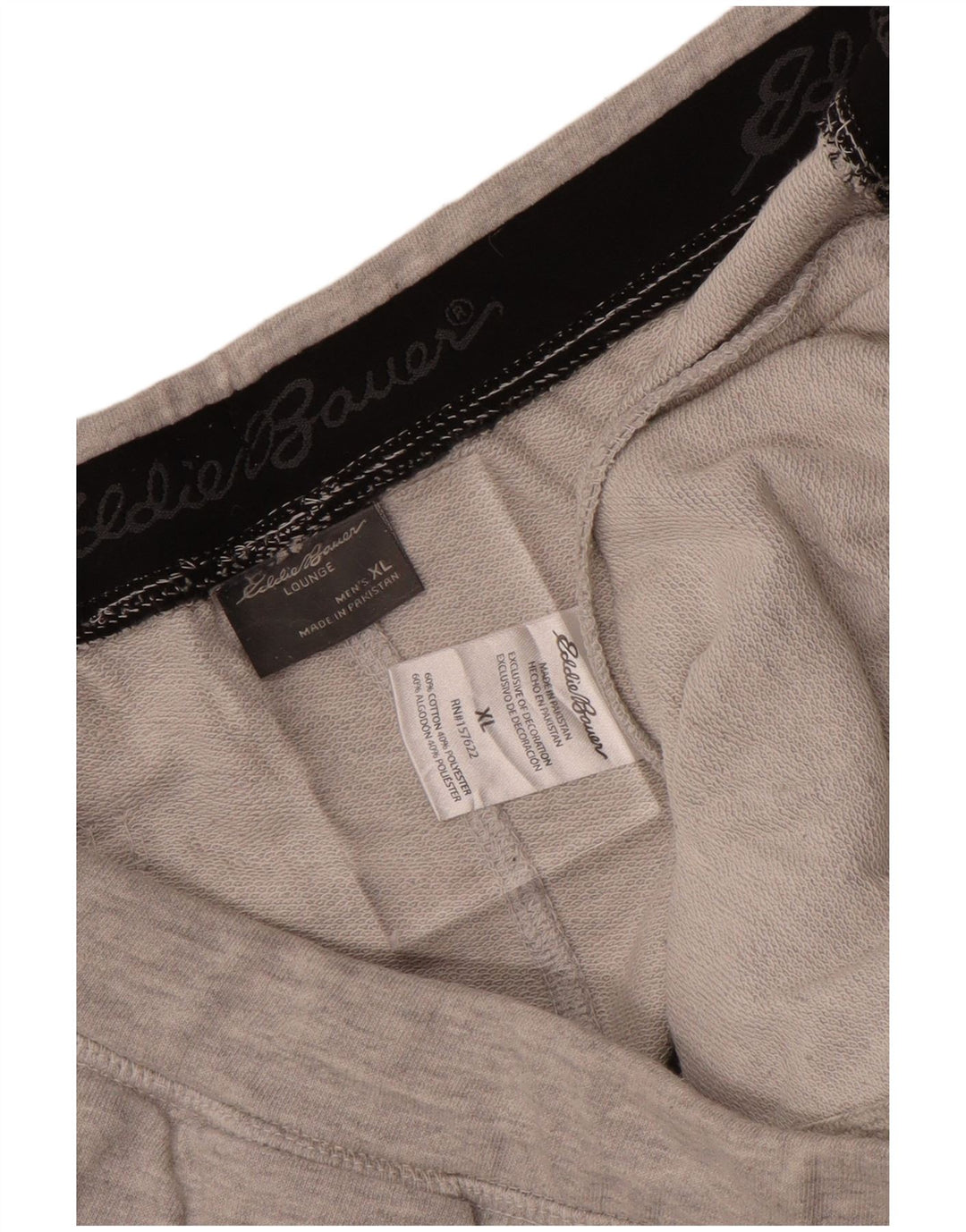 Eddie Bauer Herre Sportshorts XL Grå Bomuld