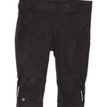ATHLETA Womens Capri Leggings UK 14 Large  Black Polyester Vintage Athleta and Second-Hand Athleta from Messina Hembry 