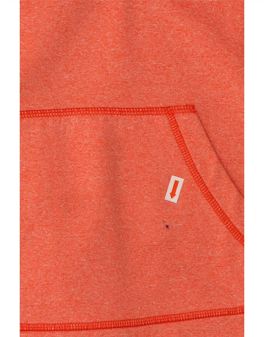 THE NORTH FACE Grafisk hættetrøje til kvinder UK 14 Stor orange polyester