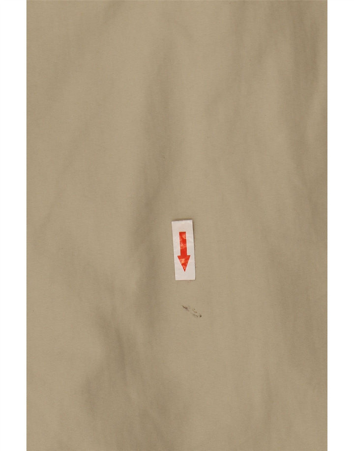 Woolrich Herre Bomber Jacket UK 38 Medium Beige Nylon