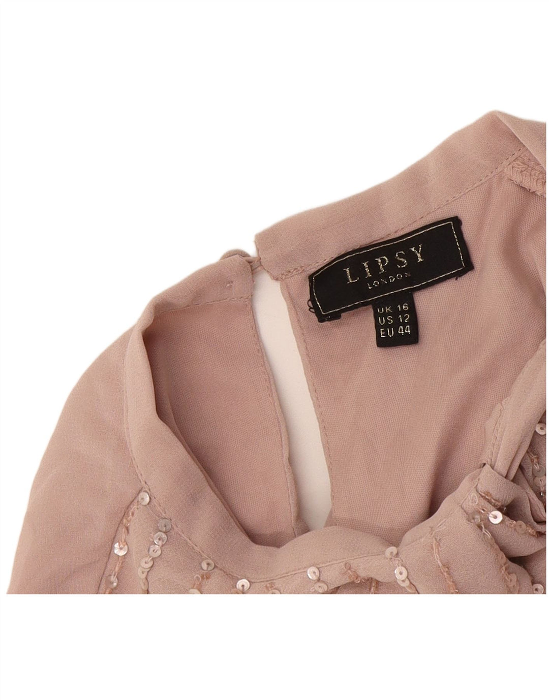 Lipsy Dame Maxi Dress UK 16 Large Pink