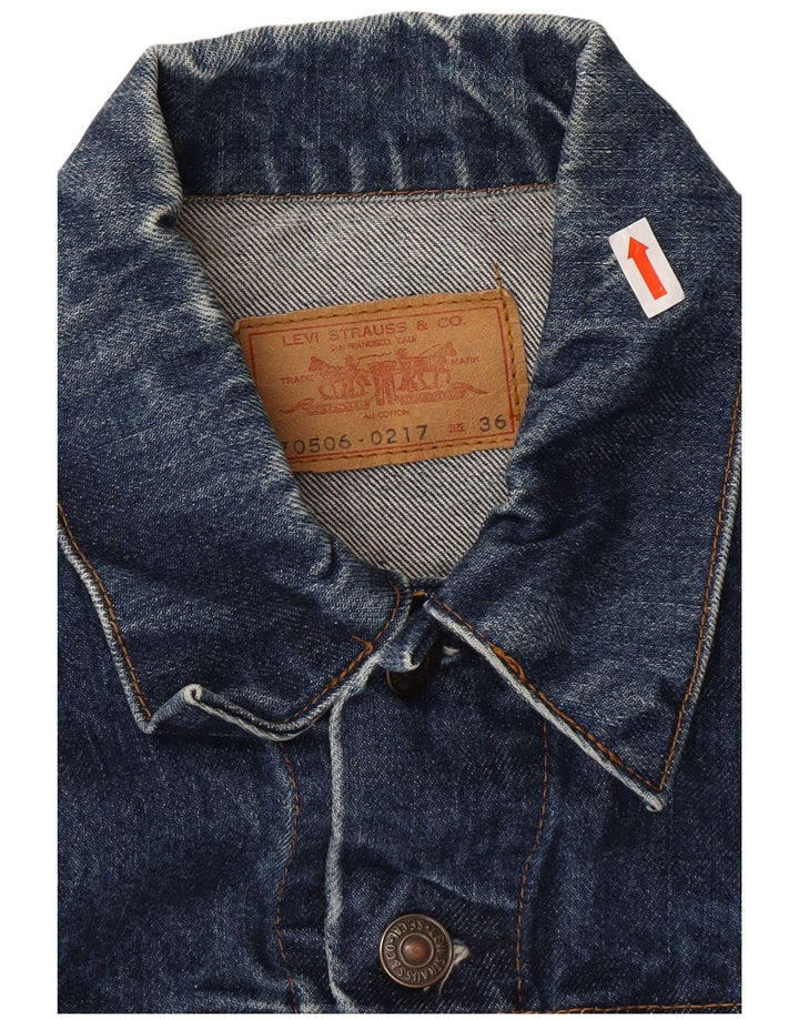 LEVI'S Dame denimjakke EU 36 Lille Blå