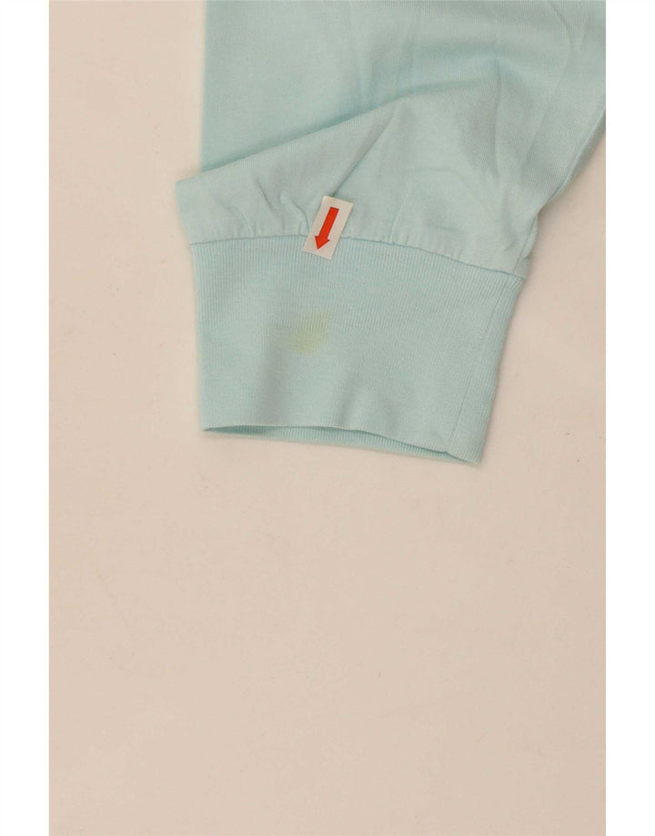 Vans Herre Classic Fit Grafisk Top Langærmet Medium Turkis Bomuld