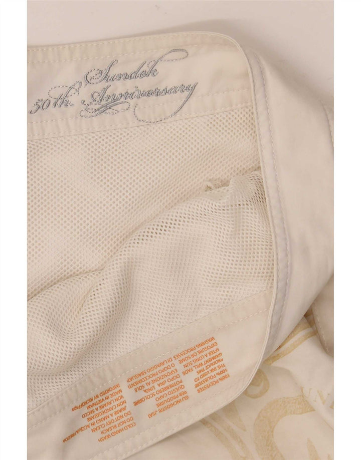 Sundek Herre grafiske badeshorts Large White Floral Polyester