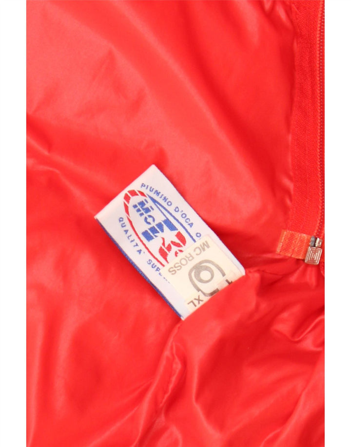 MC Ross Polstret Herrejakke UK 42 XL Rød Polyamid