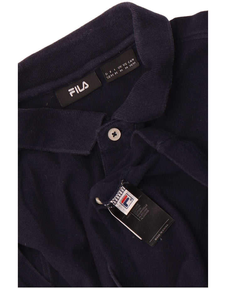 Fila Poloskjorte til mænd Medium Navyblå Bomuld