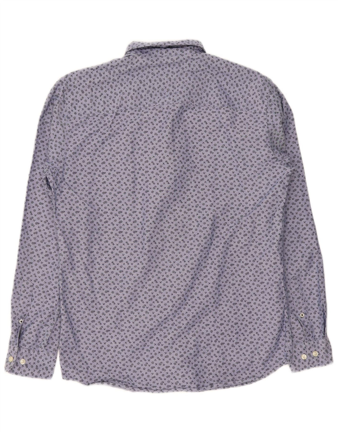 Jack & Jones Herreskjorte Medium Blue Floral Bomuld