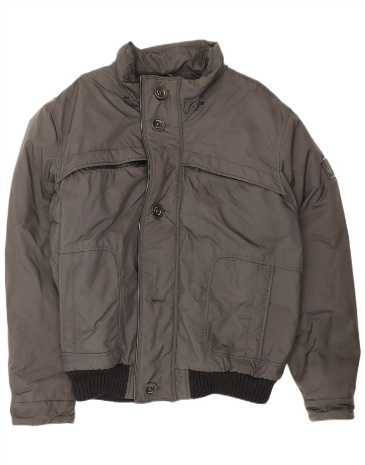 Refrigiwear Herre Bomber Jacket UK 44 2XL Grå Colourblock Nylon