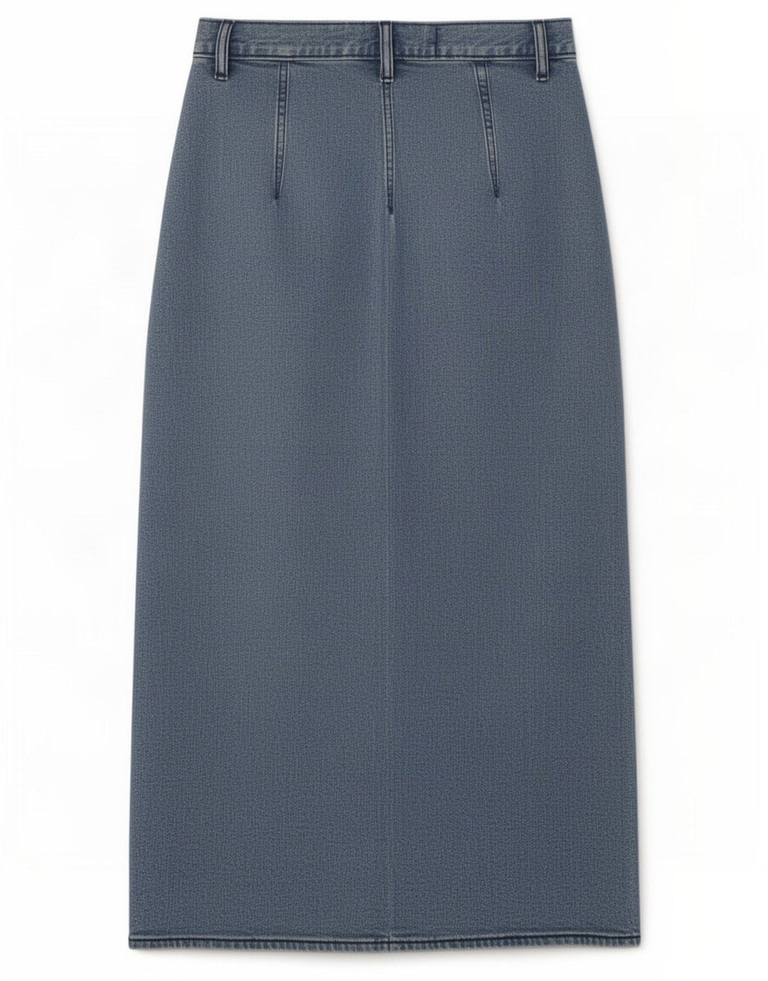 Vintage denimnederdel til kvinder W27 lille blå