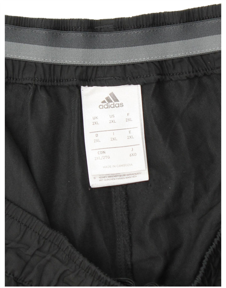 Adidas Herre Sportshorts 2XL Sort Polyester