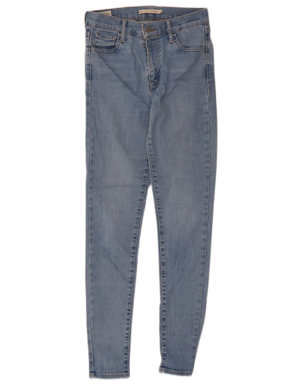 Levi's Dame 720 High Rise Super Skinny Jeans W26 L30 Blå Bomuld