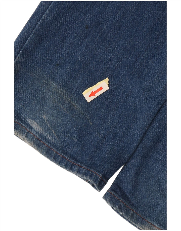 Diesel Womens Bootzee Regular Slim Bootcut Jeans W26 L32 Blue Cotton