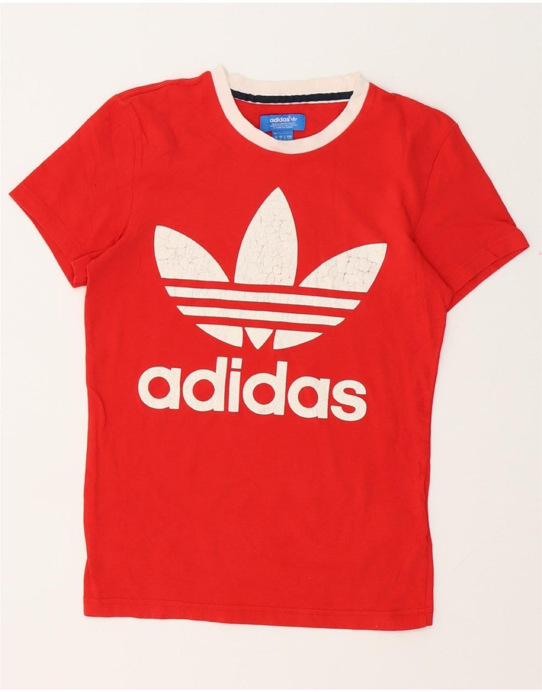 ADIDAS grafisk t-shirt til mænd, lille rød bomuld