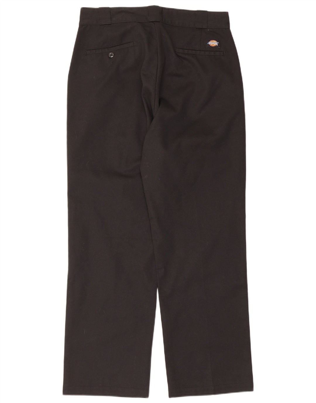 Dickies Lige Chinobukser til mænd W32 L27 Sort polyester