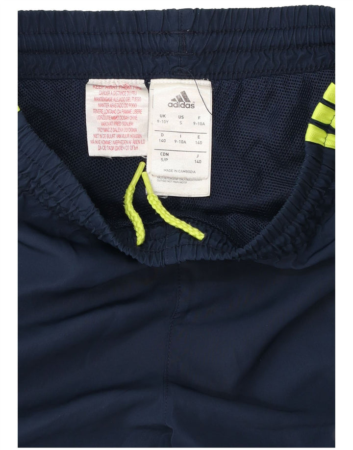 Adidas drenge sportsshorts 9-10 år marineblå polyester