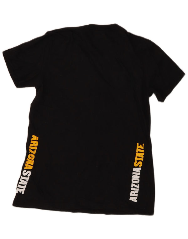 Adidas Dame Grafisk T-Shirt Top UK 10 Lille Sort