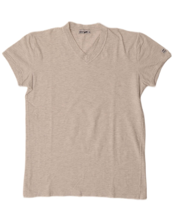 GAS Dame T-Shirt Top UK 18 XL Grå Flecked