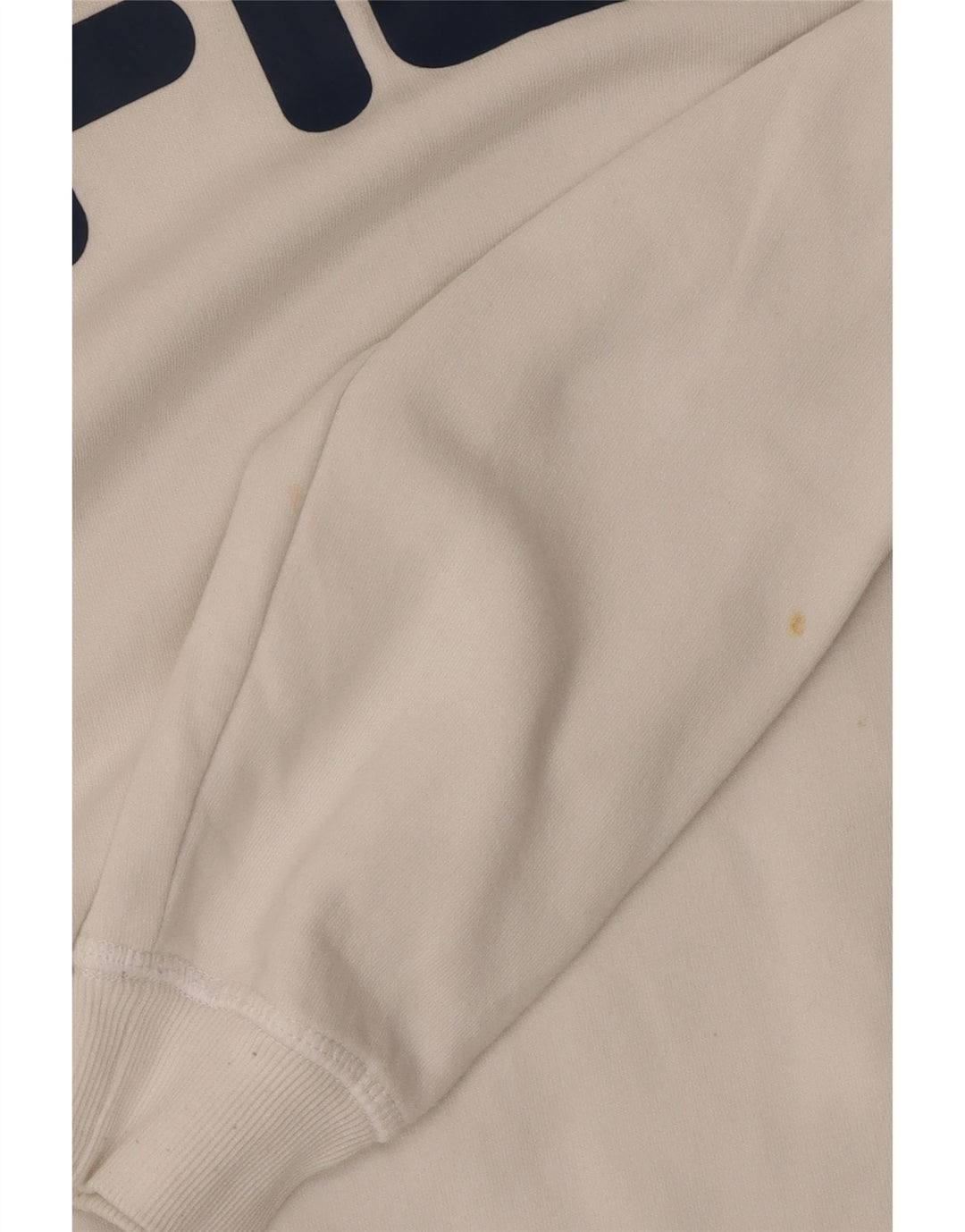 FILA Grafisk sweatshirt til mænd XS Hvid bomuld