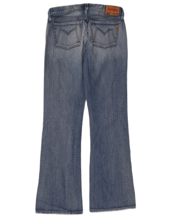 Meltin' Pot Dame Bootcut Jeans W27 L32 Blå Bomuld