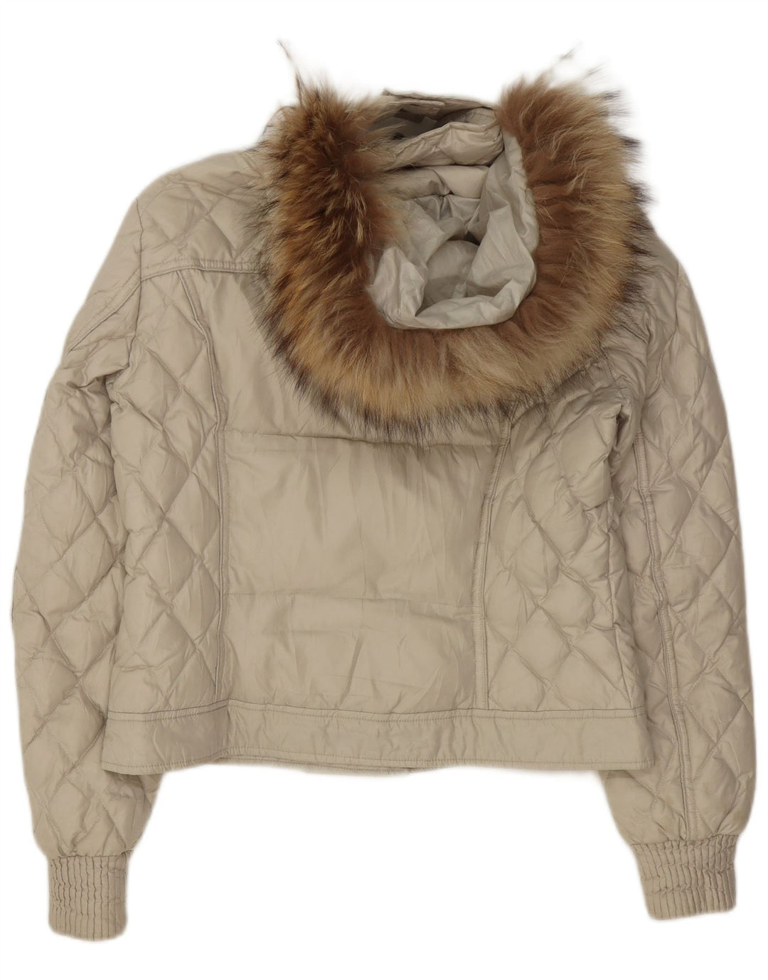 Marlboro Classics Dame Hooded Polstret Jakke IT 44 Medium Green Polyester
