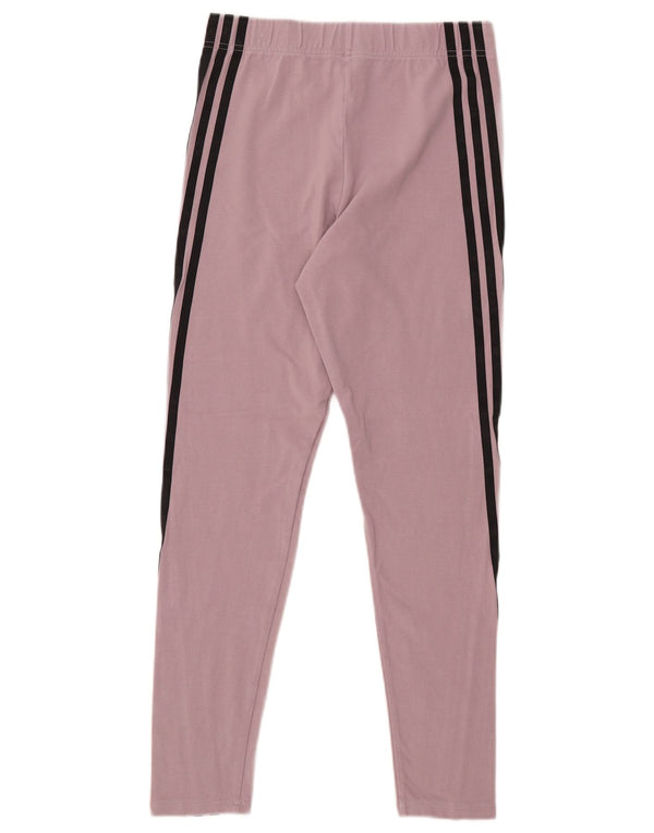 ADIDAS Tight Fit træningsdragtsbukser til kvinder UK 12/14 Medium Pink