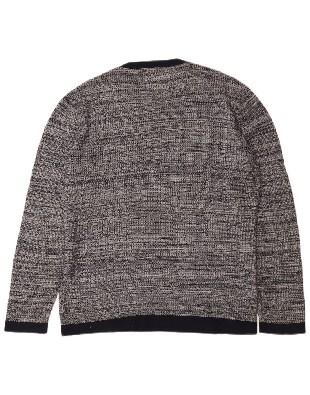 Jack & Jones Herre trøjetrøje med rund hals mellemgrå Flecked Bomuld