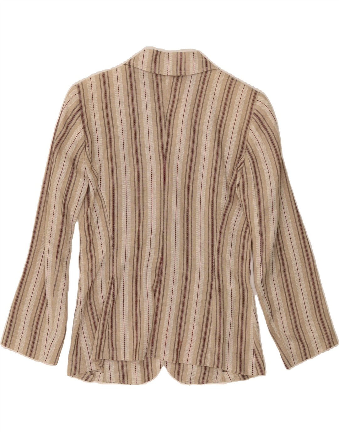 MAX & CO. Womens Classics Blazer Jacket UK 12 Medium  Grey Striped Vintage Max & Co. and Second-Hand Max & Co. from Messina Hembry 