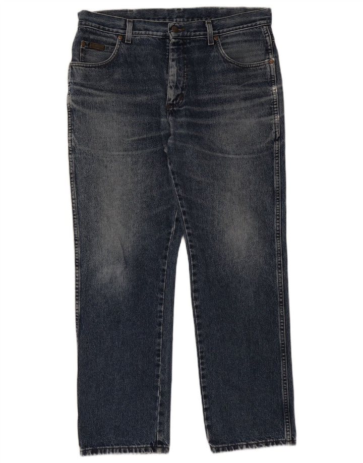 Wrangler Straight Jeans til mænd W36 L30 Blå