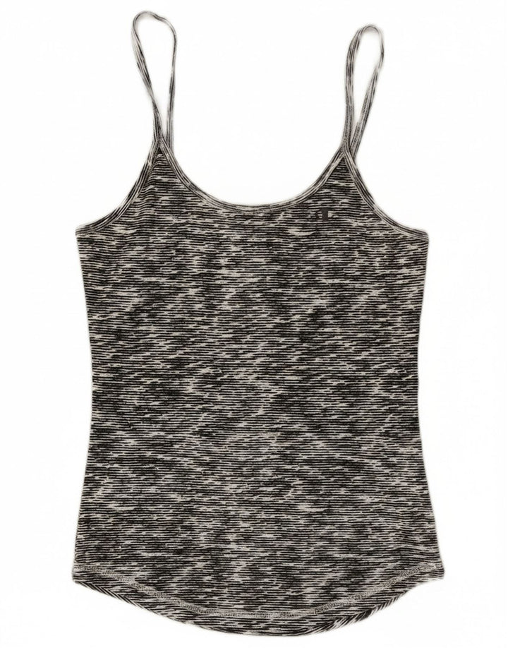Champion Dame Cami Top UK 12 Medium Grey Flecked Bomuld