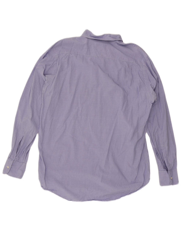 Hackett Herreskjorte XL Blå Gingham Bomuld