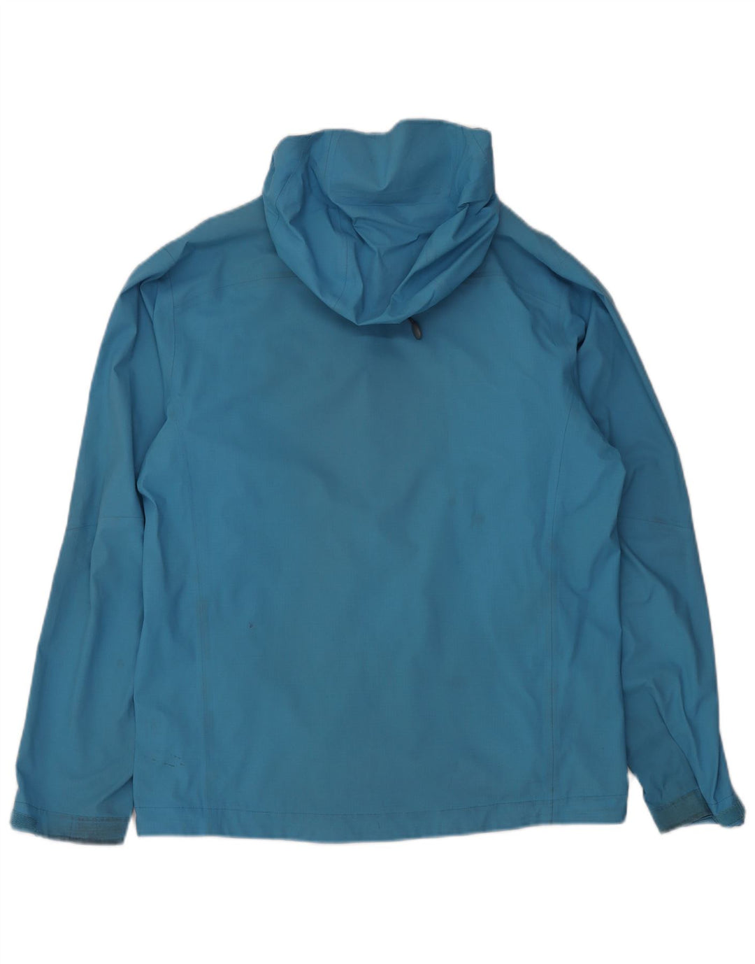 Patagonia Regnjakke med hætte til mænd UK 38 Medium Blue Nylon