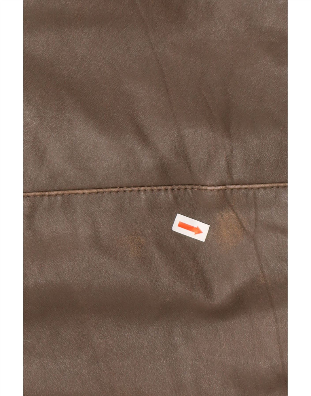VINTAGE Mens Leather Jacket UK 36 Small Brown Leather Vintage Vintage and Second-Hand Vintage from Messina Hembry 