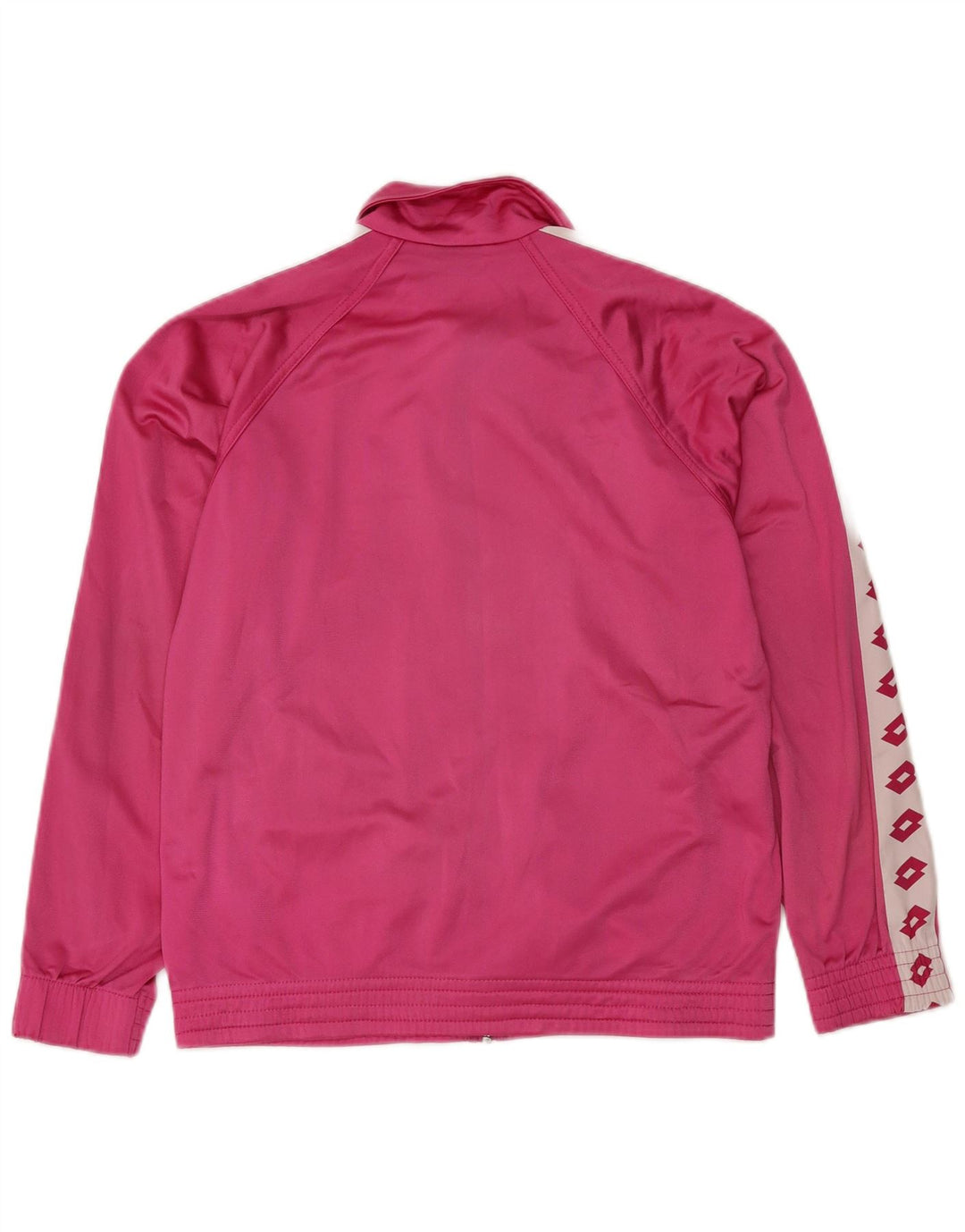 LOTTO Herre grafisk træningsdragt Topjakke XS Pink Colourblock Polyester