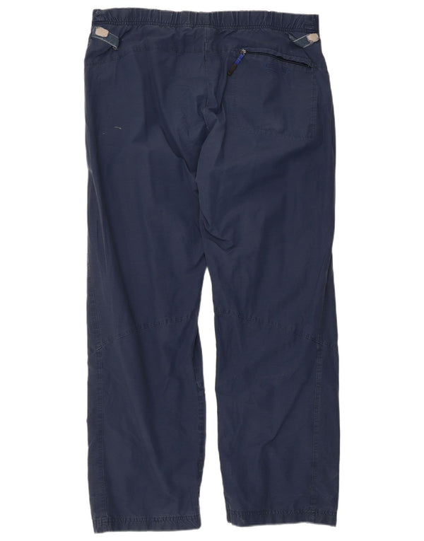 Adidas Straight Chino Bukser Medium W34 L30 Marineblå Bomuld