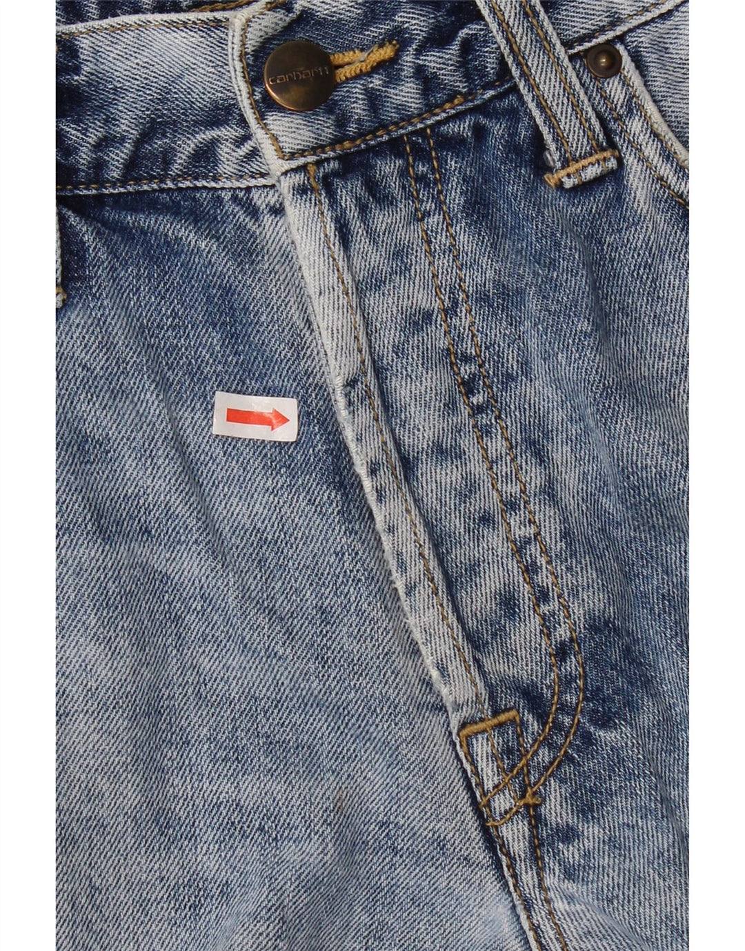 Carhartt Herre Slim Jeans W28 L30 Blå Bomuld