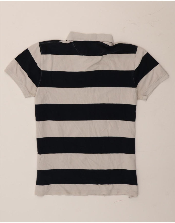 Timberland herre poloshirt mellem hvid stribet bomuld