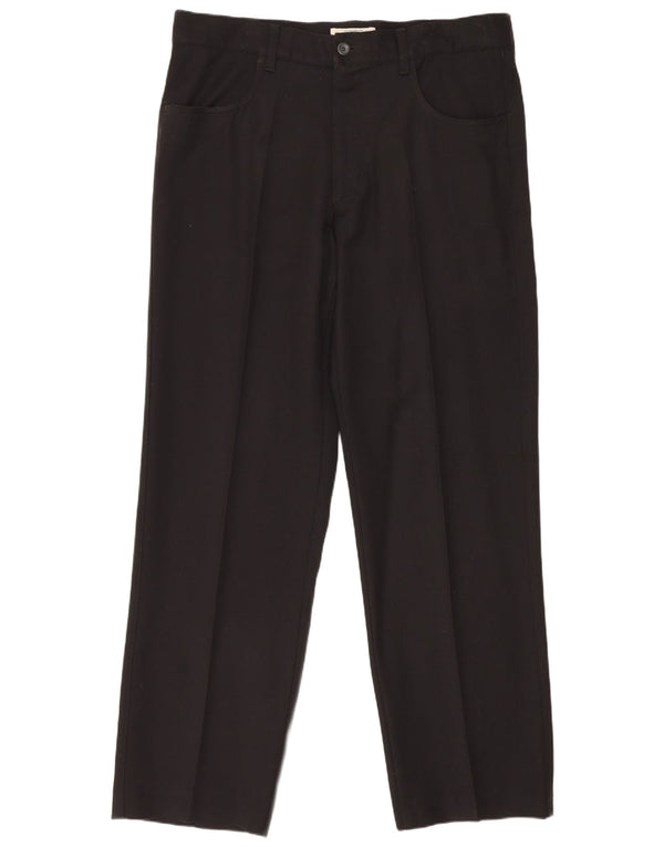 Armani Herre Lige Casual Bukser IT 50 Large W35 L31 Sort