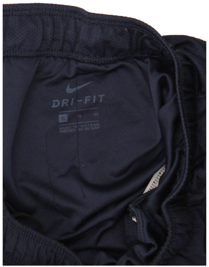 Nike herre Dri Fit sportsshorts XL marineblå polyester