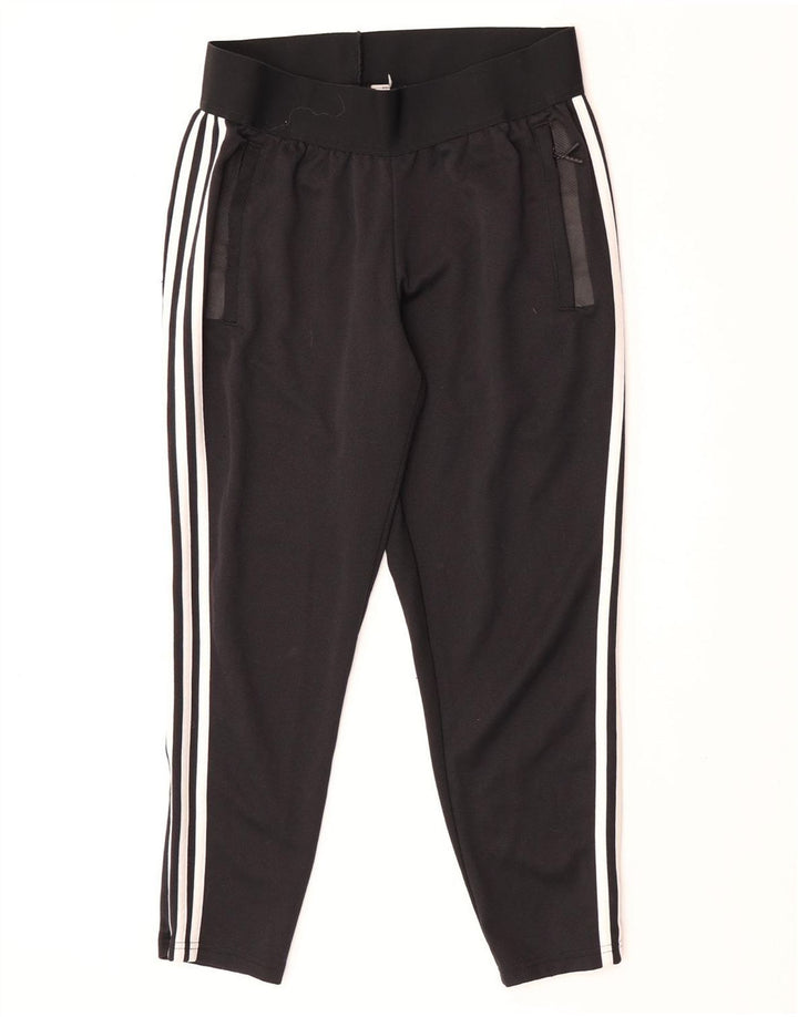 Adidas Træningsdragtsbukser til kvinder UK 12/14 Medium Sort Polyester