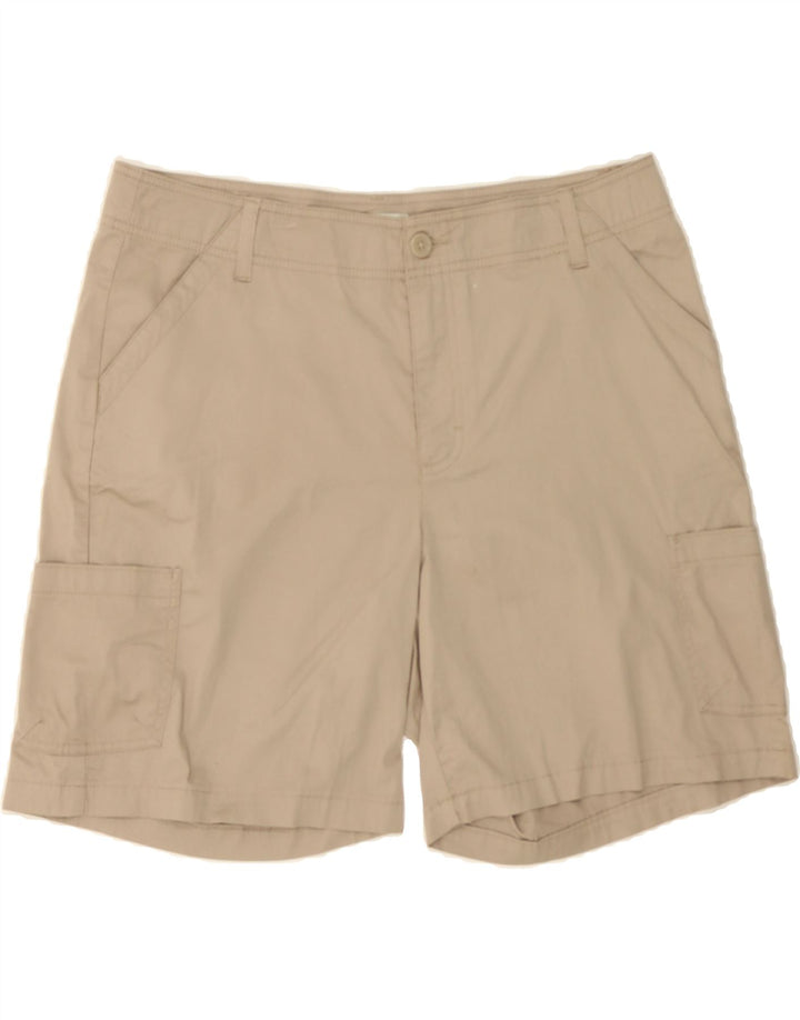 LEE Womens Cargo Shorts US 16 2XL W36 Beige Check Vintage Lee and Second-Hand Lee from Messina Hembry 
