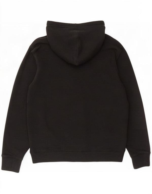 Jack Wills Mens Zip Hoodie Sweater Large Black Cotton