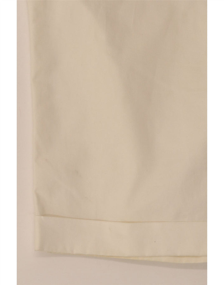 PEUTEREY Chino Shorts til kvinder IT 42 Medium W32 Hvid Bomuld