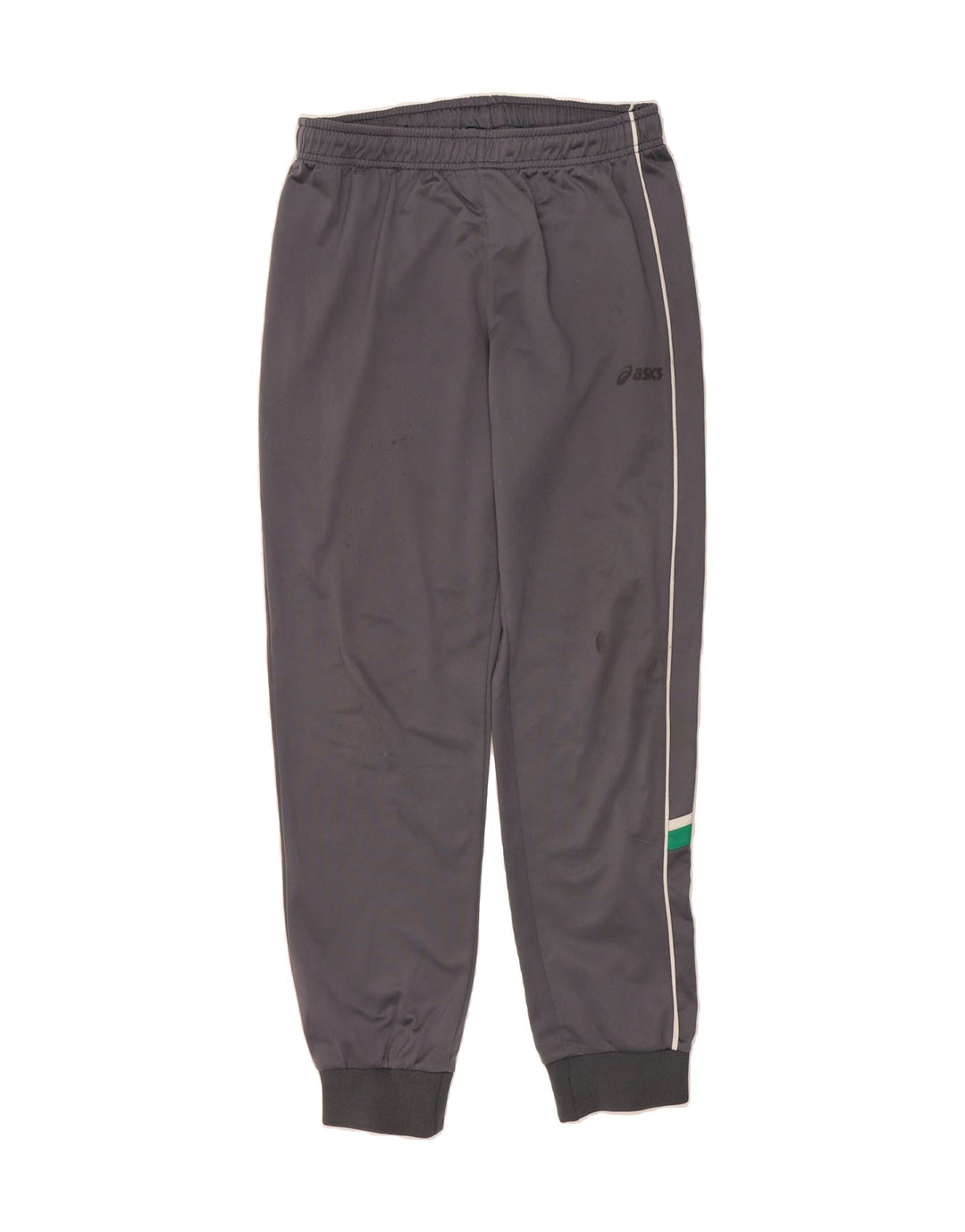 ASICS Mens Tracksuit Trousers Joggers Large  Grey Polyester Vintage Asics and Second-Hand Asics from Messina Hembry 
