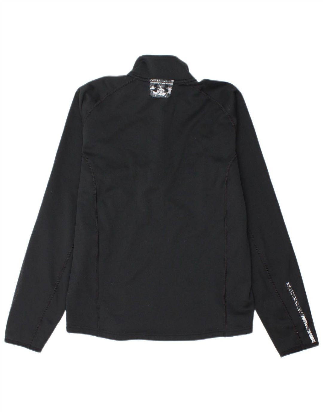 Under Armour Herre Cold Gear Zip Neck Sweatshirt Jumper Small Black