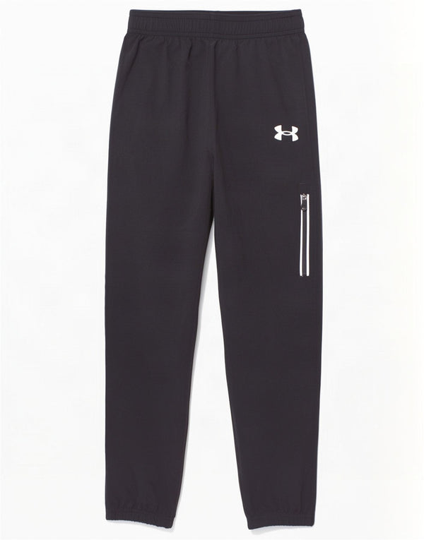 Under Armour Boys Træningsdragt Bukser Joggers 6-7 År Sort Polyester