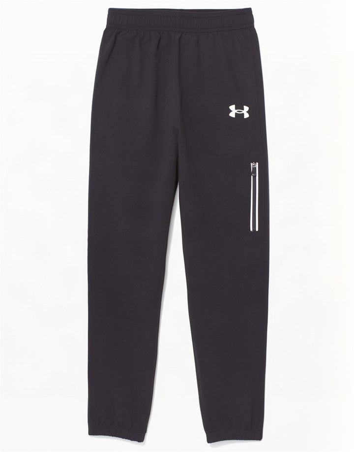 Under Armour Boys Træningsdragt Bukser Joggers 6-7 År Sort Polyester