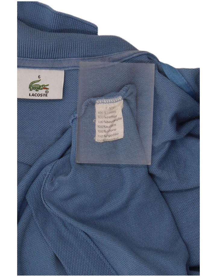 Lacoste Herre poloskjorte str. 6 2XL Blå Bomuld