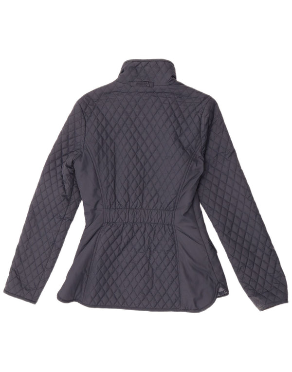 Musto Dame Quiltet Jakke UK 8 Small Navy Blue Polyester