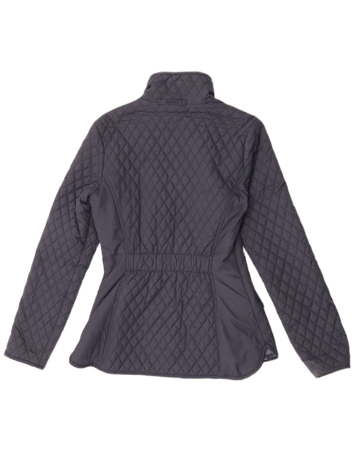 Musto Dame Quiltet Jakke UK 8 Small Navy Blue Polyester